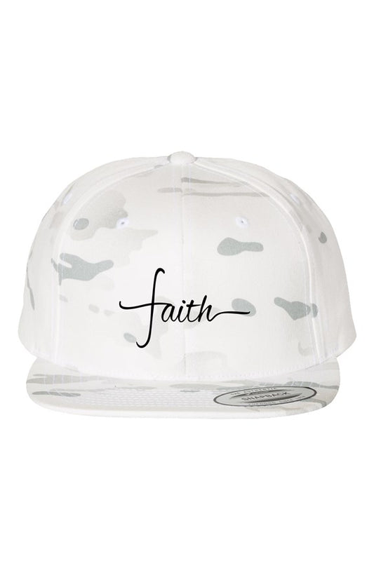 FAITH (embroidery) - Multicam Alpine Premium Snapback
