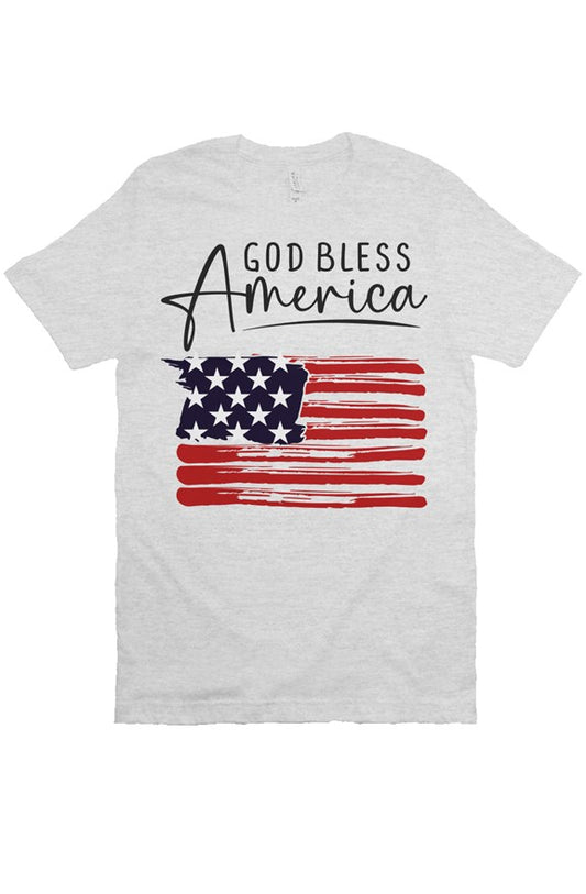 God Bless America (Freedom) - Bella Canvas T Shirt