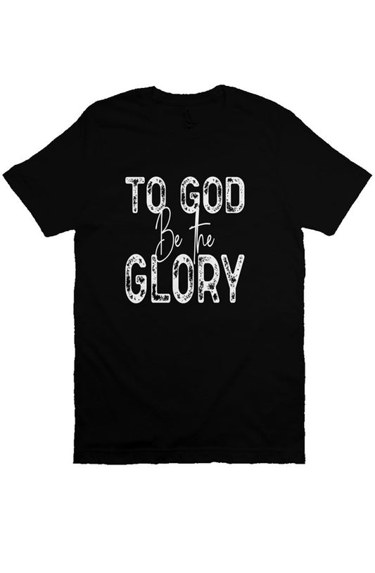 To God be the Glory - Bella Canvas T-Shirt